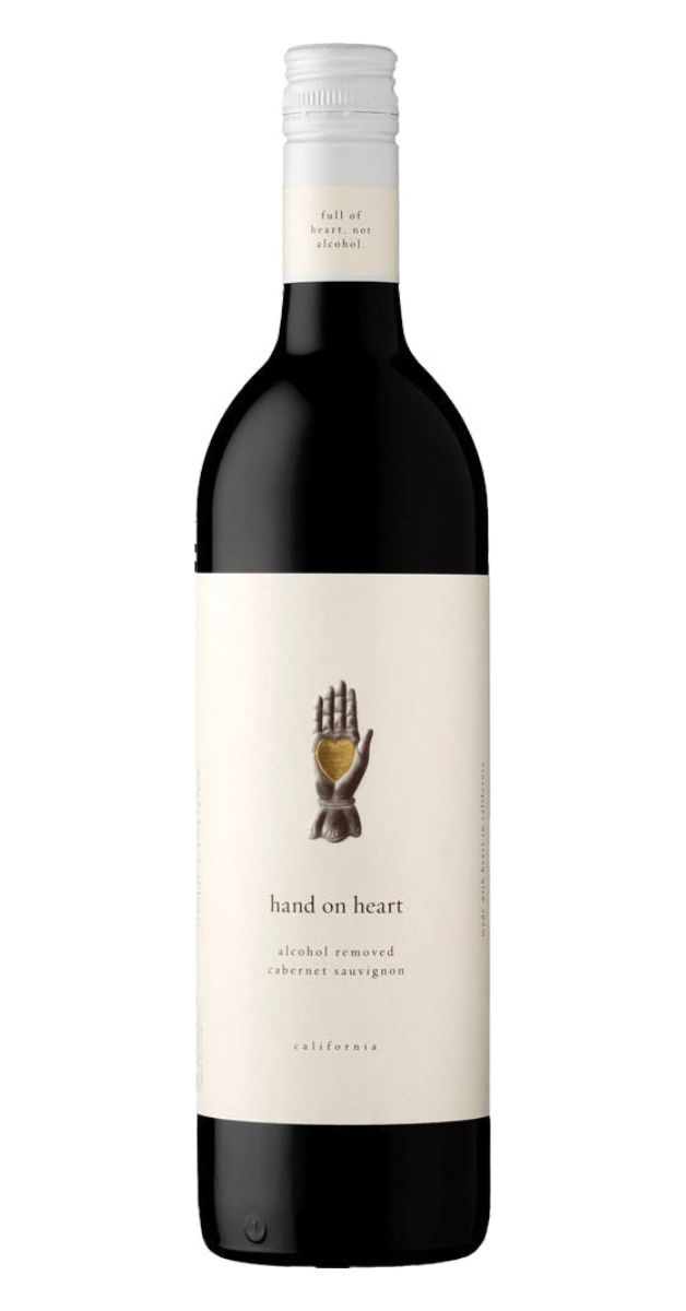 2020 Hand On Heart Cabernet Sauvignon Non Alcohol California Wine